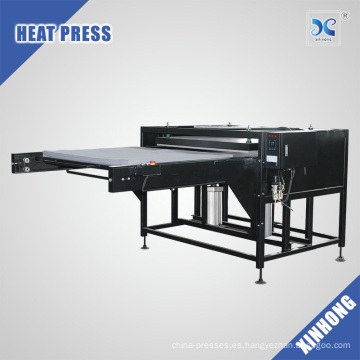 Máquina de prensa de transferencia de calor de sublimación de vinilo de sublimación de vinilo de dos estaciones automáticas de dos lados